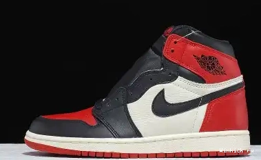 RETRO JORDAN BRED HIGH 1 TOE AIR OG 0416